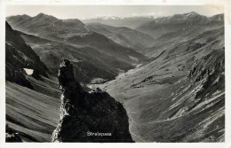 Switzerland Strelapass Aussicht Ins Schanfiggtal - S-chanf