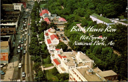 Arkansas Hot Springs Aerial View Bath House Row - Hot Springs