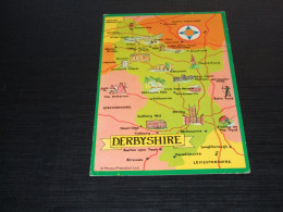 61344-         DERBYSHIRE / MAP - Landkarten