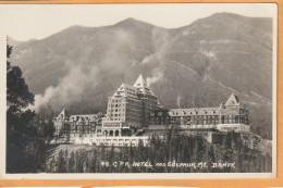 Banff Alberta Canada Old Real Photo Postcard - Banff