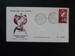 FDC Association Economique Europe Afrique Congo 1967 - FDC