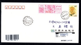 "Auspicious Year Of The Rabbit " Postage Meter,China 2023 Anti-counterfeiting Postage Machine Meter FDC - Covers & Documents