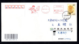 60th Anni. Of Chairman Mao Inscription "Learning From Lei Feng" Postage Meter,China 2023 Postage Meter,FDC - Brieven En Documenten