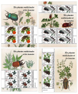 Djibouti  2023 Medical Plants And Insects. (124f) OFFICIAL ISSUE - Plantas Medicinales