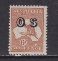 AUSTRALIA - 1932-33 Official 6d Multiple Crown Watermark Hinged Mint - Service