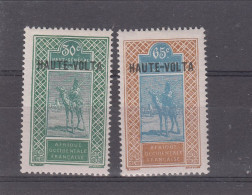 HAUT-VOLTA 1927_1928 TIMBRES SURCHARGES N°41/42 * - Gebruikt