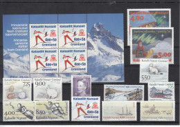 Greenland 1994 - Full Year MNH ** - Années Complètes