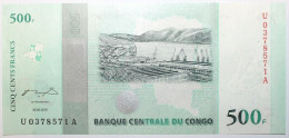 Congo (RD) - 500 Francs - 2010 - PICK 100a - NEUF - Democratische Republiek Congo & Zaire