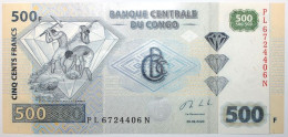 Congo (RD) - 500 Francs - 2020 - PICK 96c - NEUF - République Démocratique Du Congo & Zaïre