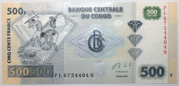 Congo (RD) - 500 Francs - 2020 - PICK 96c - NEUF - Demokratische Republik Kongo & Zaire