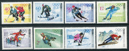 POLAND 1968 Winter Olympics, Grenoble MNH / **.  Michel 1820-27 - Neufs