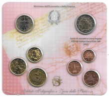 EURO 2005 - SERIE DI MONETE A CORSO LEGALE 2005 OFFICIAL ITALIAN COIN-SET - Jahressets & Polierte Platten