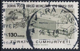 Türkei Turkey Turquie - Eröffnung Des Neuen UPU-Gebäudes, Berni (MiNr: 2182) 1970 - Gest Used Obl - Oblitérés