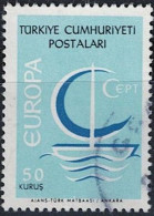 Türkei Turkey Turquie - Europa (MiNr: 2018) 1966 - Gest Used Obl - Gebraucht
