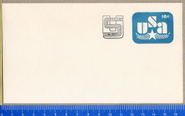 USA - Intero Postale - Stationery - REVALUED  16 C. - 1981-00