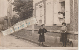 ROSNY Sous BOIS - Une Rue De La Ville - Souvenir De ......( Carte Photo ) - Rosny Sous Bois