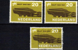 Nederland 1967 NVPH 876 2 X Mnh 1 X Used  See Scan - Other & Unclassified