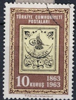 Türkei Turkey Turquie - 100 Jahre Türkische Briefmarke (MiNr: 1850) 1963 - Gest Used Obl - Oblitérés