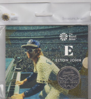 Great Britain UK £5 Five Pounds Coin Elton John - 2020 Royal Mint Pack - 5 Pounds