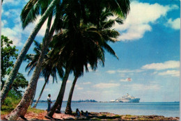 17-7-2023 (2 S 30) Fiji - Posted To Australia - Beach & Cruise Ship - Fidschi