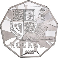 Monnaie, Écosse, 5 Pounds, 2022, Les Navires Historiques ,ROCKALL.BE, FDC - Scottish