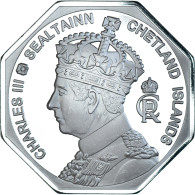 Monnaie, Royaume-Uni, Crown, 2022, CHETLAND ISLANDS.BE. Sealtainn, FDC, Silver - Scottish