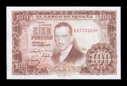 España Spain 100 Pesetas J. Romero De Torres 1953 Pick 145 Serie 1Z Sc Unc - 100 Peseten