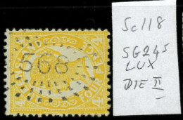 Aa5617j - Australia QUEENSLAND - STAMP - SG # 245 Die II  Numeral Postmark # 568 - Oblitérés