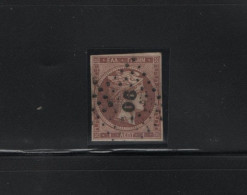 GREECE 1862/67 LARGE HERMES HEAD 1 LEPTON USED STAMP HELLAS No 15a - Oblitérés