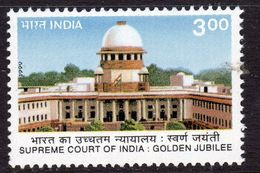 India 1999 50th Anniversary Of Supreme Court, MNH, SG 1885 (D) - Unused Stamps