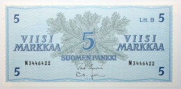 Finlande - 5 Markkaa - 1963 - PICK 106Аa.160 - SPL - Finland