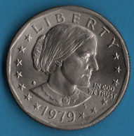 USA 1 DOLLAR 1979 D KM# 207 Susan B. Anthony - Commemorative