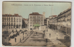Valladolid - Acera De S. Francisco Y Plaza Mayor - ( G.440) - Valladolid
