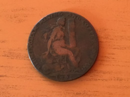 Half Penny Birmingham Mining And Copper Company 1799 - Other & Unclassified