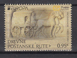 Montenegro 2020 EUROPA CEPT.Ancient Postal Routes.1 St.MNH. - 2020