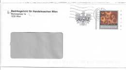 0449h: Österreichs Justiz- Bonusbrief BG Für Handelssachen 1030 Wien (ANK 17, 70.- €) - Omslagen