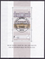 BRD 1986 Mi. Nr. 1287-1289 Block 20 O/used ESST (Blk-9) - 1981-1990