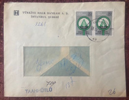 TURKEY,TURKEI,TURQUIE , ISTANBUL, YENIKOY TO BAYRAMPASA,1978  ,COVER - Lettres & Documents