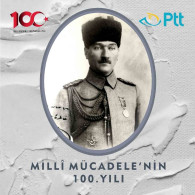 Türkiye 2019 Mi 4498-4521 MNH Booklet, Centenary Of National Struggle | The Booklet Includes 24 Adhesive Stamps - Carnets