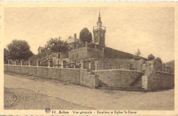 BELGIQUE - Arlon - Vue Générale - Escaliers Et Eglise St-Donat - Carte Postale Ancienne - Arlon