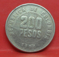 200 Pesos 1994 - TB - Pièce De Monnaie Colombie - Article N°5532 - Colombia