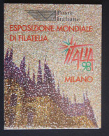 ITALIA LIBRETTO ESPOSIZIONE MONDIALE DI FILATELIA (4 Coppie Da 750 L.). 1996. NUOVO - Postzegelboekjes