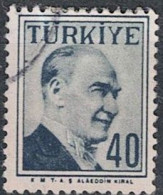 Türkei Turkey Turquie - Atatürk (MiNr: 1586) 1958 - Gest Used Obl - Oblitérés