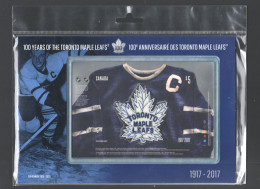 2017  Toronto Maple Leafs Hockey Team 100th Ann. Souvenir Sheet In Original Packaging Sc 3042 - Neufs