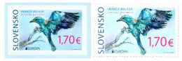 Slovakia 2019 Europa CEPT Rare Birds Set Of Self-adhesive And Perforated Stamp Mint - Nuovi