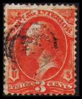 1873-1879. USA. DEPT. OF THE INTERIOR. 3 CENTS. - JF534943 - Dienstmarken