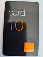 DOMINICA /10EC$   ORANGE / 10 UNITS /  Fine USED  CARD   **14257 ** - Dominica