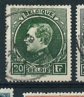 Dent. 14  : N° 290 - Vert    Obl. - 1929-1941 Grand Montenez