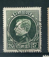 Dent. 14 X 14 1/2  : N° 290 A - Vert Gris    Obl. - 1929-1941 Big Montenez