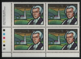 Canada 1988 MNH Sc 1226 37c Charles Inglis LL Plate Block - Plaatnummers & Bladboorden